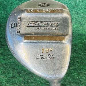 Vintage Escape Bi-Metal 5 19° Fairway Wood Mens RH Control Ti-62 Golf Club USA